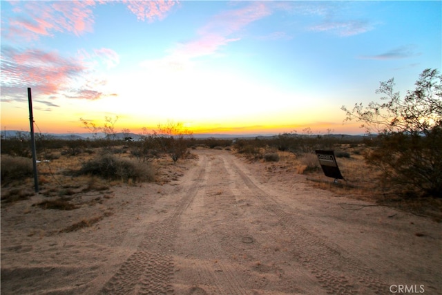 view of road