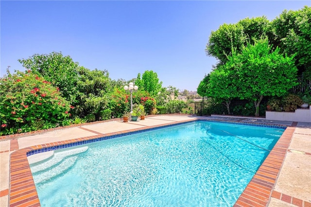 view of swimming pool