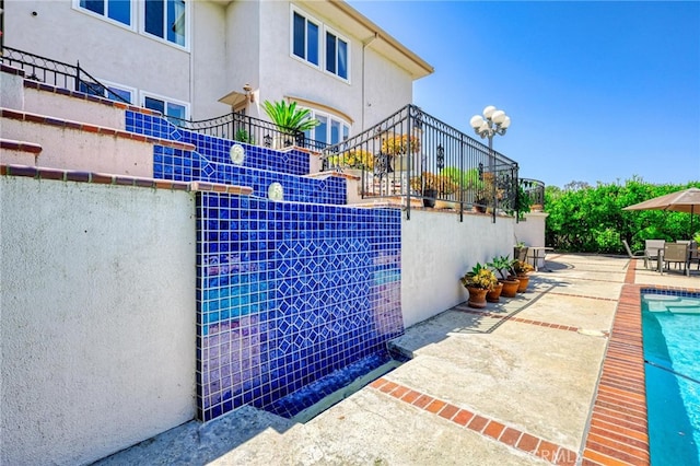 exterior space featuring a patio area