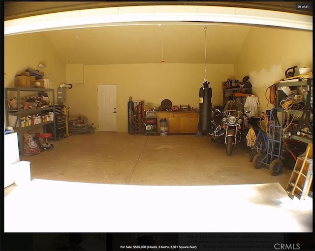 7003 Pioneer Dr, Grizzly Flats, CA 95636 - view of garage