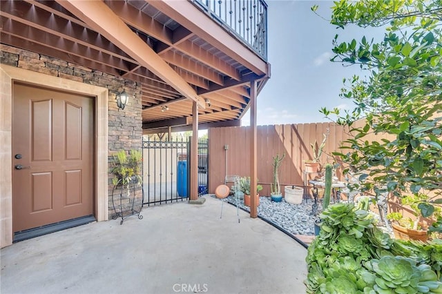 view of patio / terrace