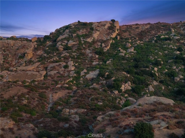 view of mountain feature