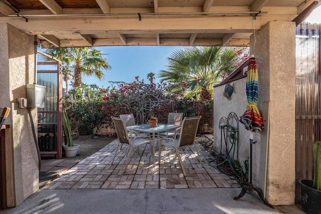 view of patio / terrace