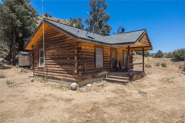 view of back of house