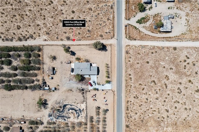 10925 Post Office Rd A/B, Unit A/B, Lucerne Valley, CA 92356 - aerial view of property's location
