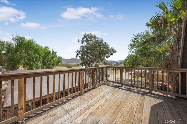 34718 Agua Dulce Canyon Rd, Agua Dulce, CA 91390 - wooden terrace featuring a mountain view