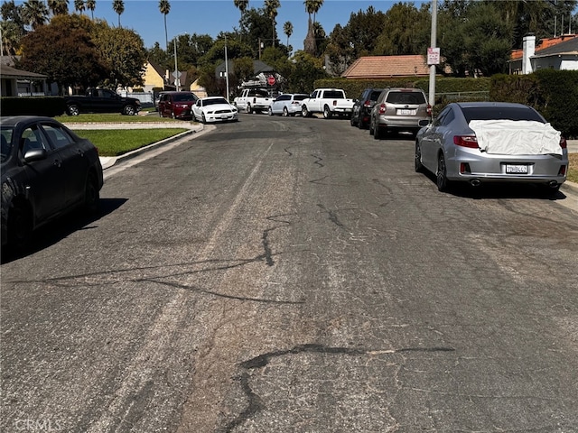 view of street