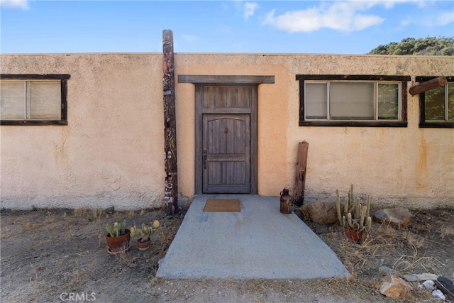 view of entrance to property