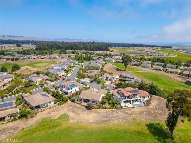 bird's eye view featuring a residential view