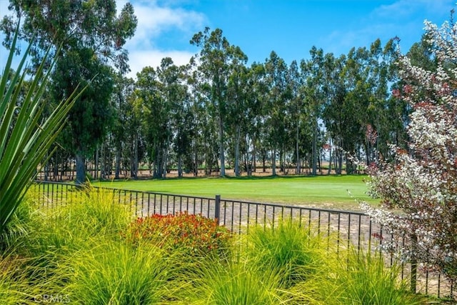 surrounding community with a lawn