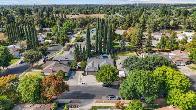 birds eye view of property featuring a residential view