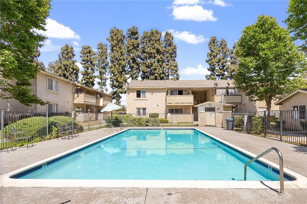 view of pool