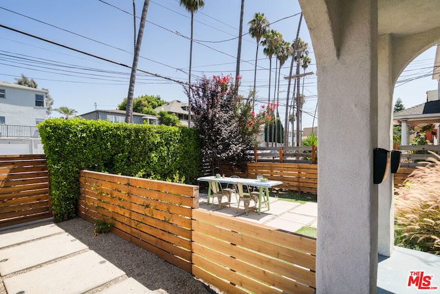 view of patio / terrace