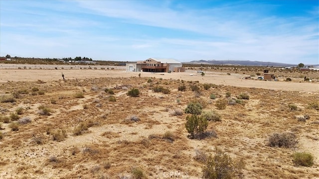 exterior space featuring a rural view