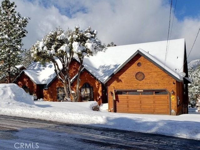 view of front of home featuring an attached garage