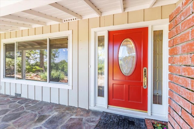 view of property entrance