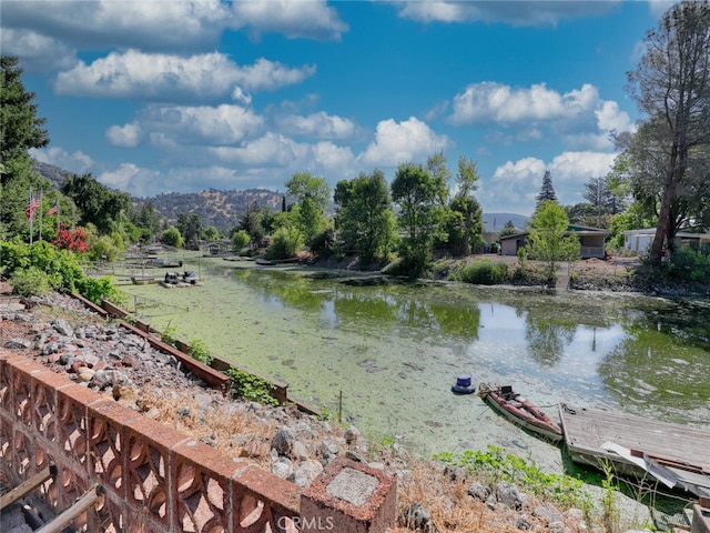 property view of water