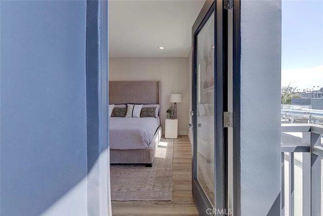 2151 S W View St, Los Angeles, CA 90016 - bedroom with wood finished floors