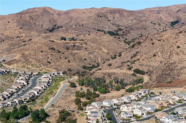 view of mountain feature