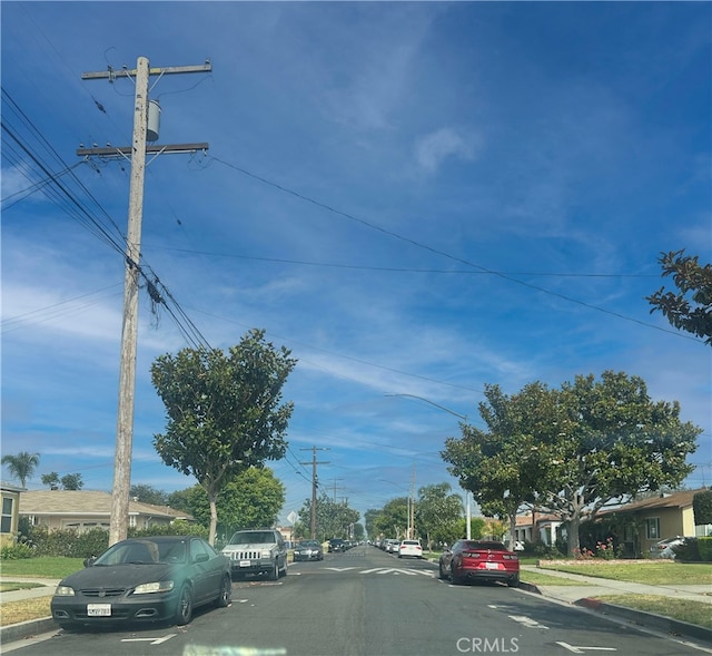 view of street