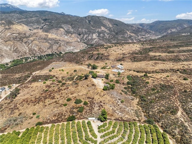 view of mountain feature