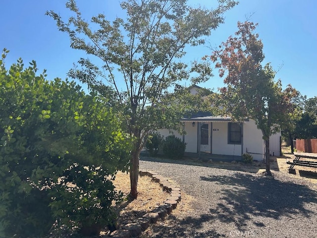 view of front of home featuring covered porch