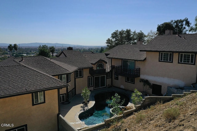 view of rear view of house