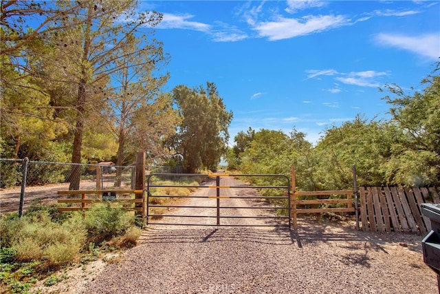 view of gate