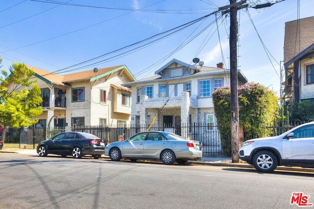 view of property featuring a balcony