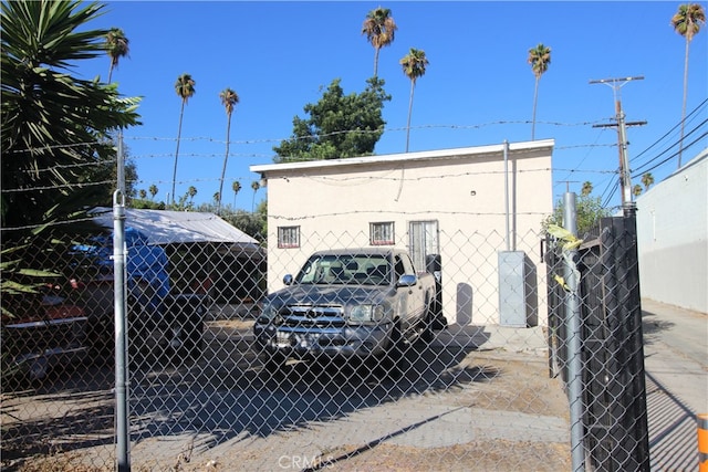 view of car parking