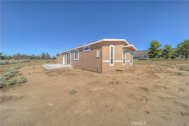 view of back of property