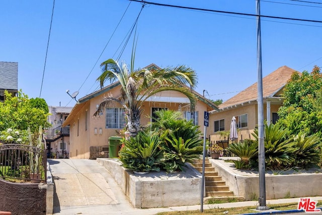 view of bungalow-style house