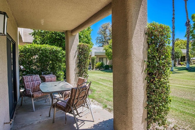 view of patio / terrace