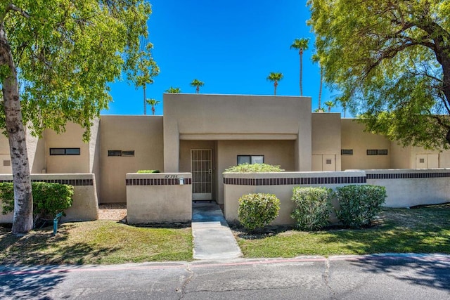 view of southwest-style home