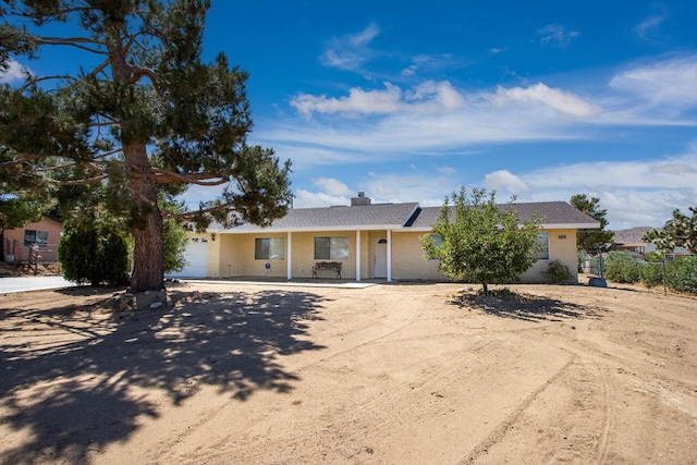 view of ranch-style house