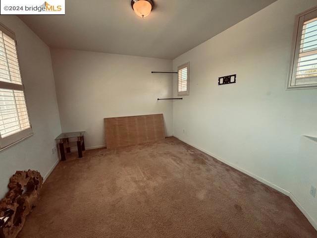 empty room with carpet floors