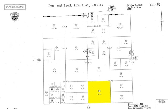 0 Hodge Rd, Barstow CA, 92311 land for sale