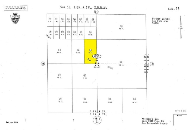 0 Hodge Rd, Barstow CA, 92311 land for sale