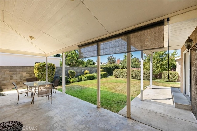 view of patio / terrace