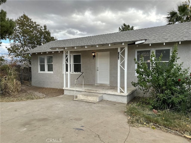 view of ranch-style home