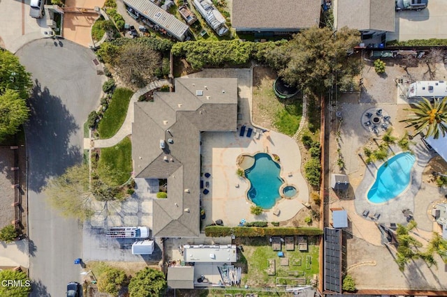 drone / aerial view
