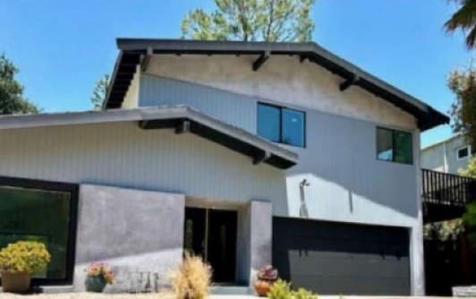 exterior space featuring an attached garage