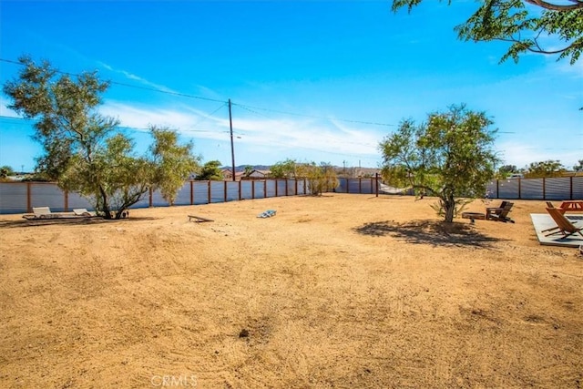 61853 Grand View Cir, Joshua Tree, CA 92252 - view of yard featuring fence