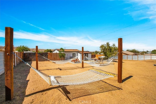 view of yard featuring a patio area