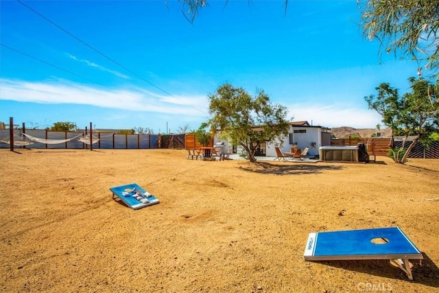 61853 Grand View Cir, Joshua Tree, CA 92252 - view of yard featuring fence