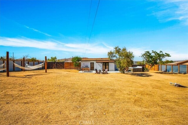 61853 Grand View Cir, Joshua Tree, CA 92252 - rear view of property featuring fence