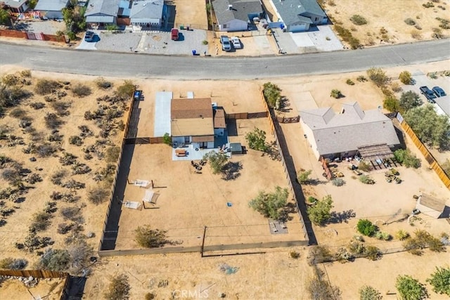 61853 Grand View Cir, Joshua Tree, CA 92252 - drone / aerial view featuring a residential view