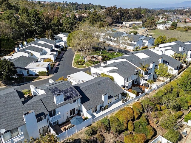 birds eye view of property featuring a residential view