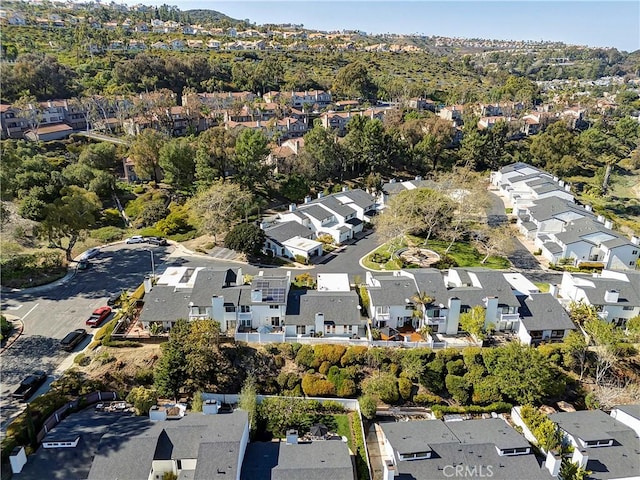 birds eye view of property featuring a residential view