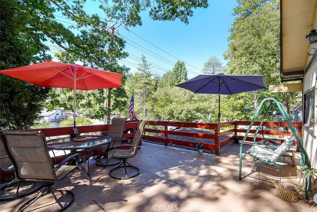 view of patio / terrace